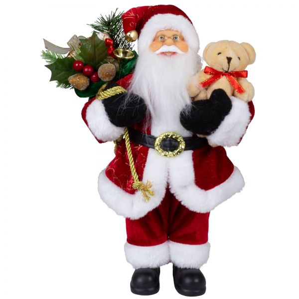 Weihnachtsmann Kjeld 30cm stehend