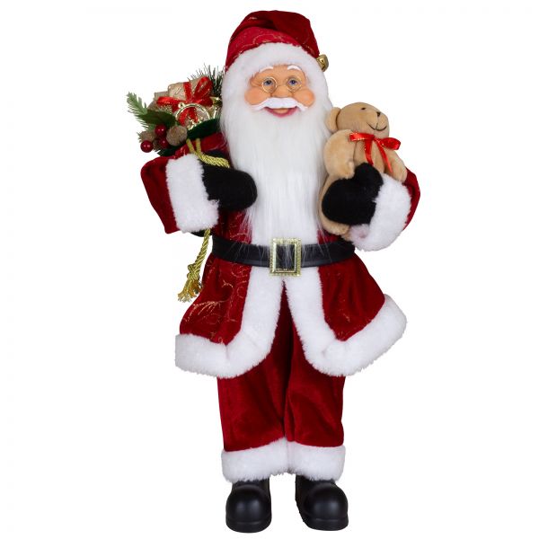 Weihnachtsmann Kjeld 45cm stehend