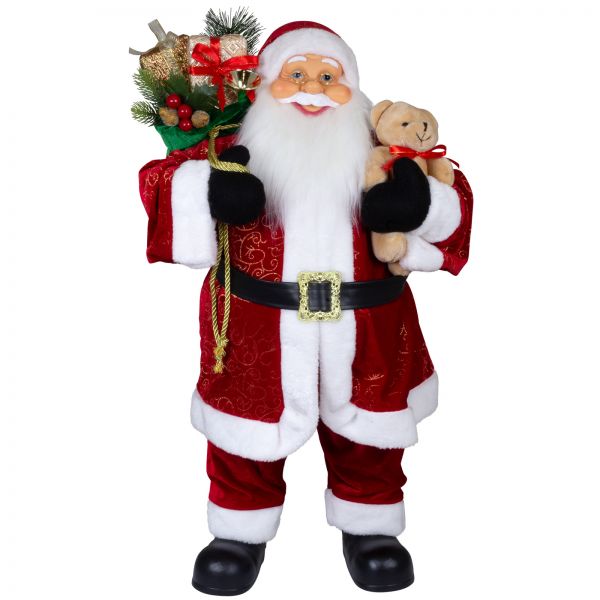 Weihnachtsmann Kjeld 80cm stehend