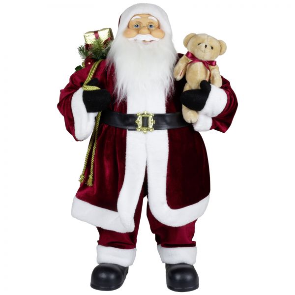 Weihnachtsmann Torben 80cm stehend